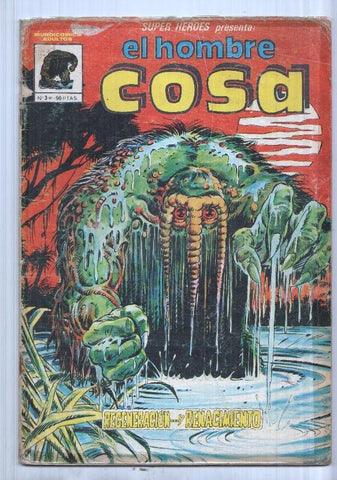 Mundi Comic: El hombre cosas num 3, 81 - Regeneracion .... y renacimiento