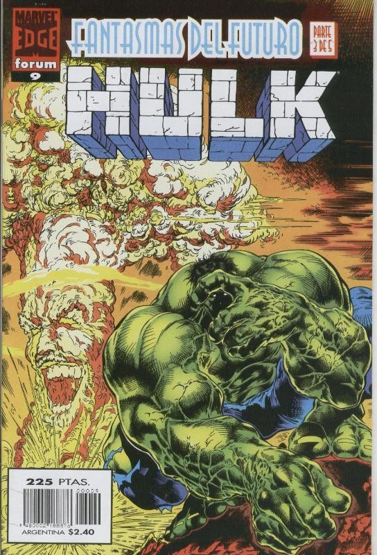 Planeta: Hulk volumen 2 numero 09: Fantasmas del futuro, 3ª parte