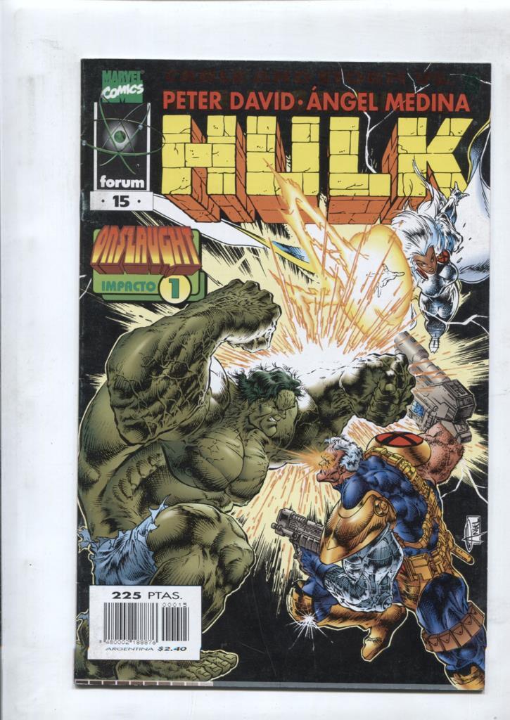 Hulk volumen 2 numero 15: Onslaught impacto 1