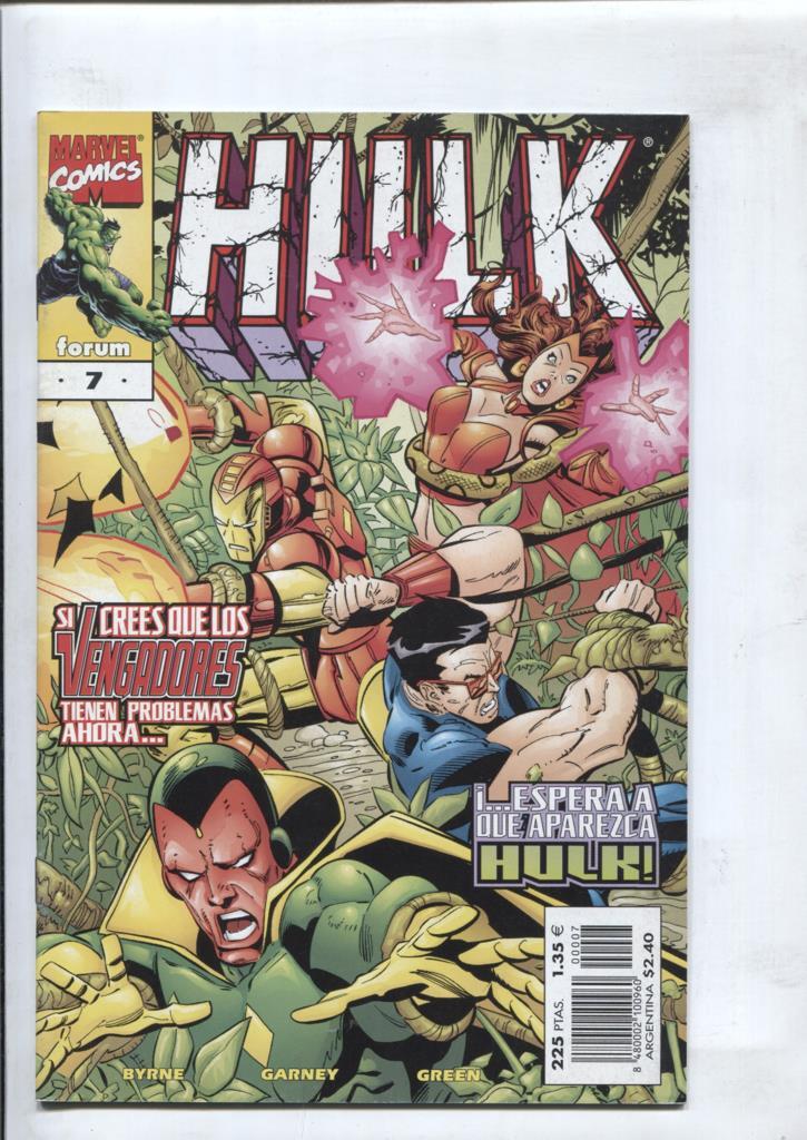 Hulk volumen 4 numero 07: problemas en el paraiso