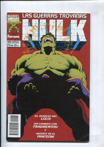 Hulk: Las Guerras Troyanas numero 2: Esto se hunde