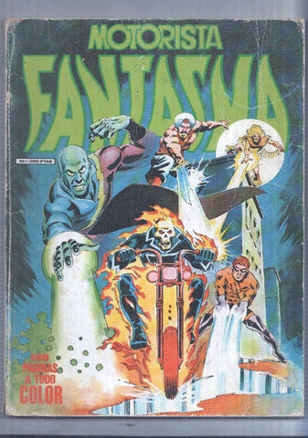 Mundi Comics: Motorista Fantasma tomo 1, retapado. Ediciones Surco (incluye los 5 primeros numeros de la colecion)