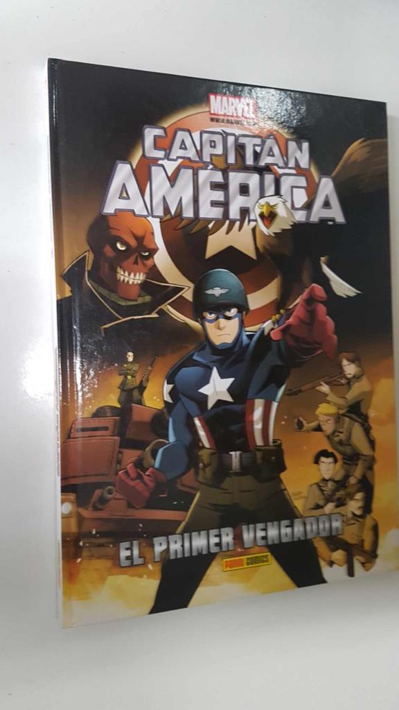 Panini, Marvel: Capitan America, El Primer Vengador (julio 2011). Contiene The Fighting Avenger 1 y Marvel Adventures Super Heroes 8 y 12