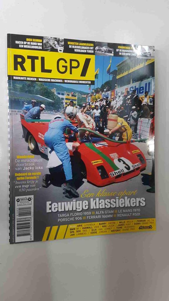 RTL GP Magazine XXXIV, Jaargang 6 nummer 5 / 2012  - Eeuwige klassiekers