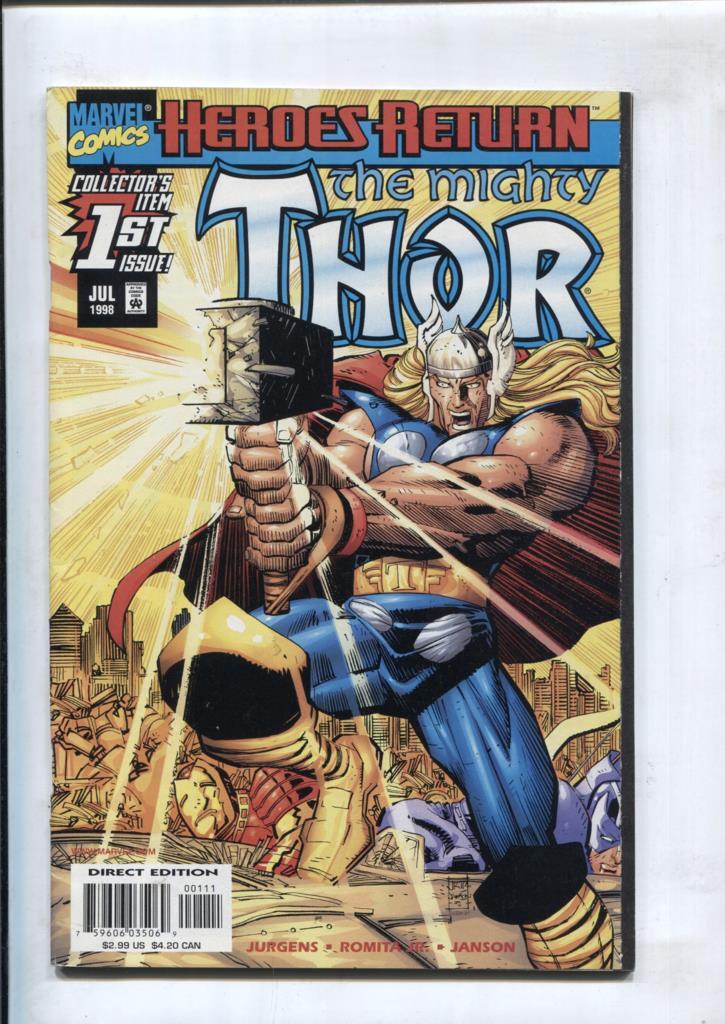 The mighty Thor: Heroes Return numero 1