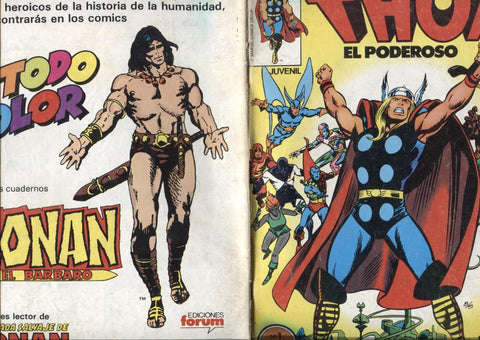 Thor el poderoso volumen 1 numero 01: (numerado 2 en trasera)