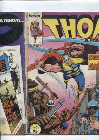 Thor el poderoso volumen 1 numero 06: (aviejado y procede de retapado)