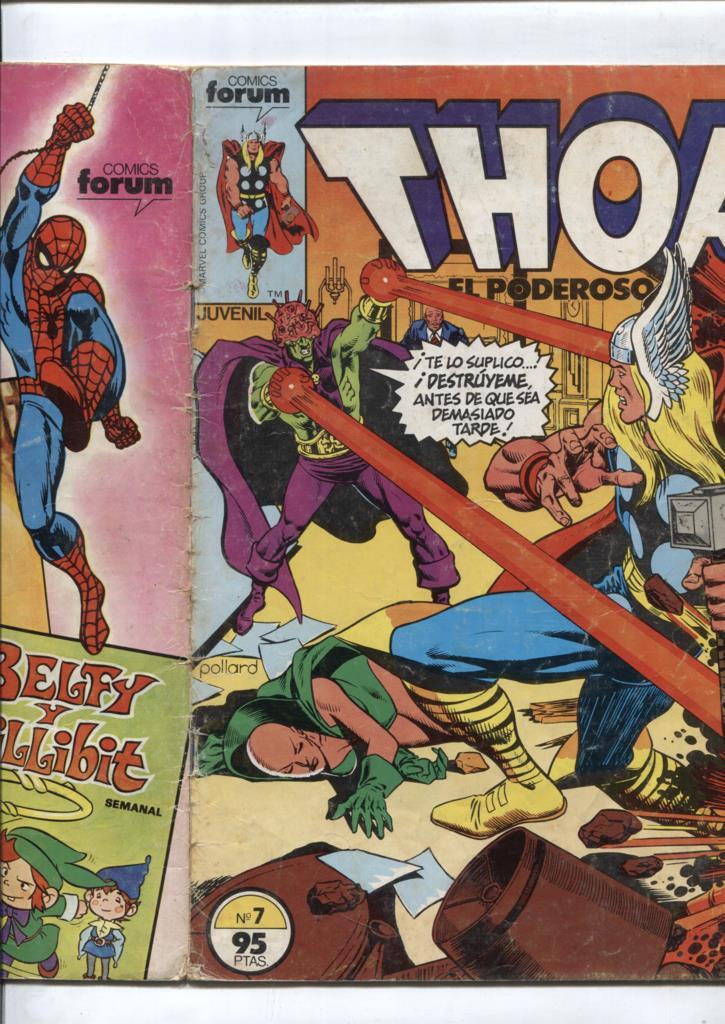 Thor el poderoso volumen 1 numero 07: La serpiente de Asgard