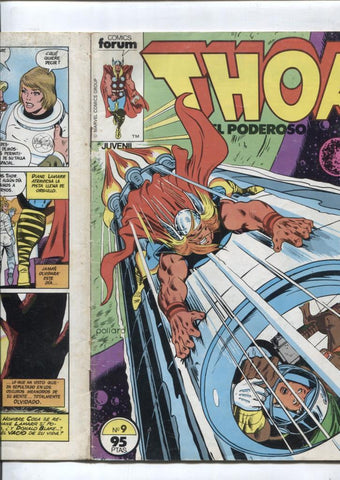 Thor el poderoso volumen 1 numero 09: la cosa del pantano