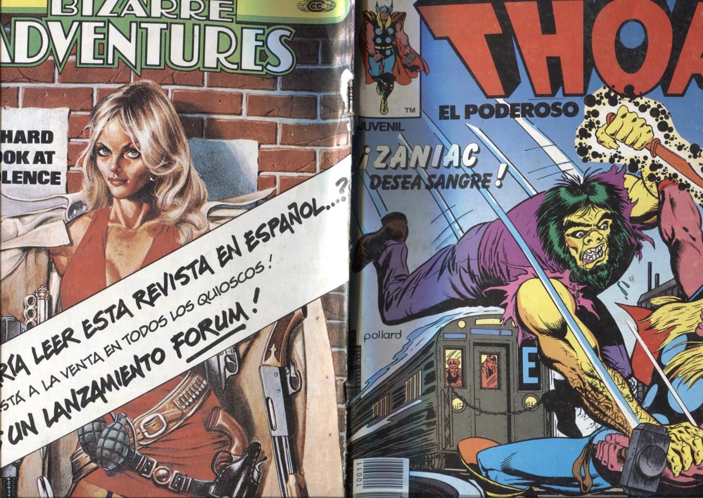 Thor el poderoso volumen 1 numero 11: (numerado 2 en trasera) (procede de retapado)