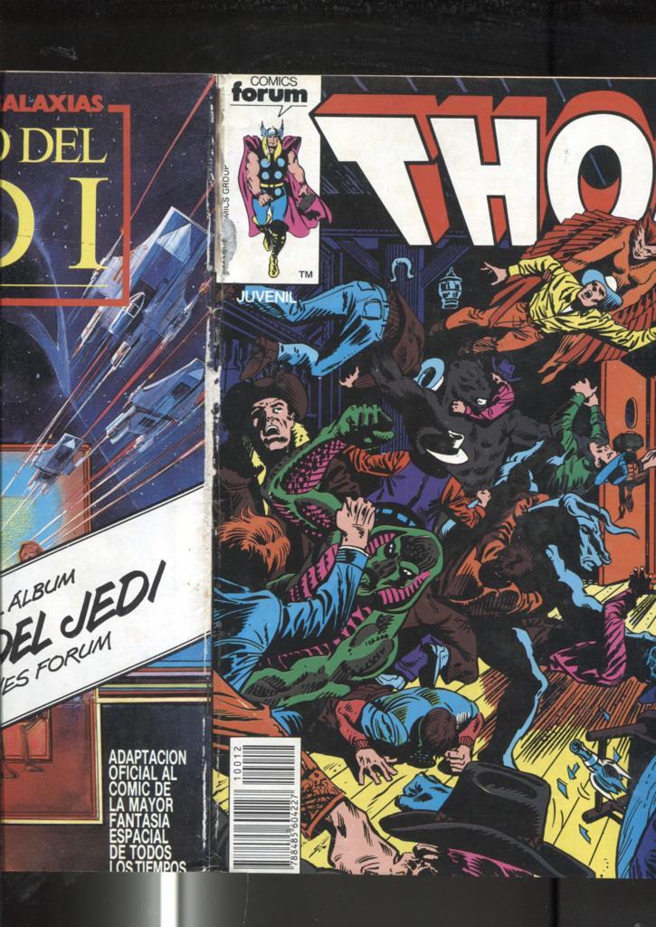 Thor el poderoso volumen 1 numero 12: (numerado 2 en trasera) (procede de retapado)