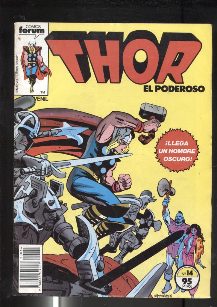 Thor el poderoso volumen 1 numero 14: (numerado 1 en trasera)