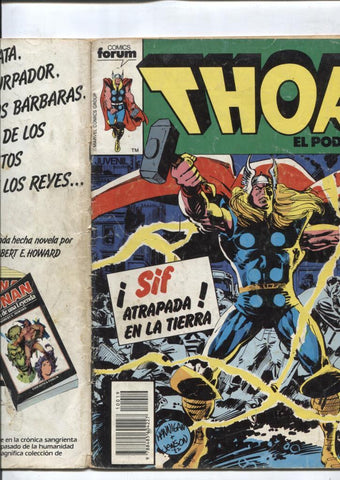Thor el poderoso volumen 1 numero 19: (numerado 3 en trasera)
