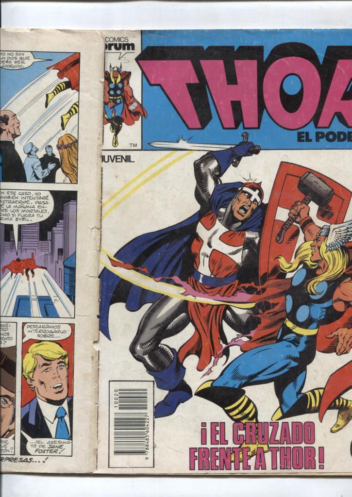 Thor el poderoso volumen 1 numero 20: (numerado 3 en trasera) (cubierta suelta)