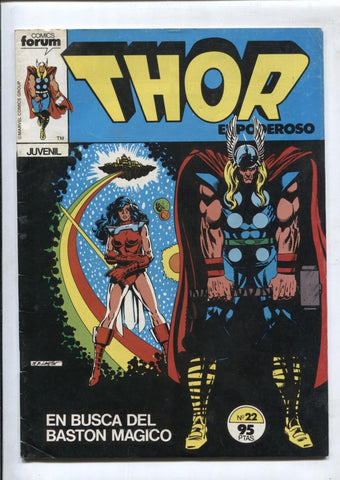 Thor el poderoso volumen 1 numero 22: (numerado 3 en trasera)