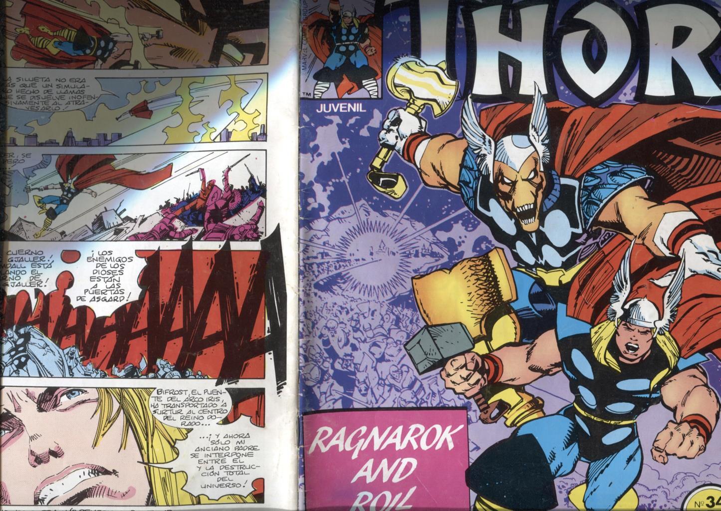 Thor el poderoso volumen 1 numero 34: Deuda de honor