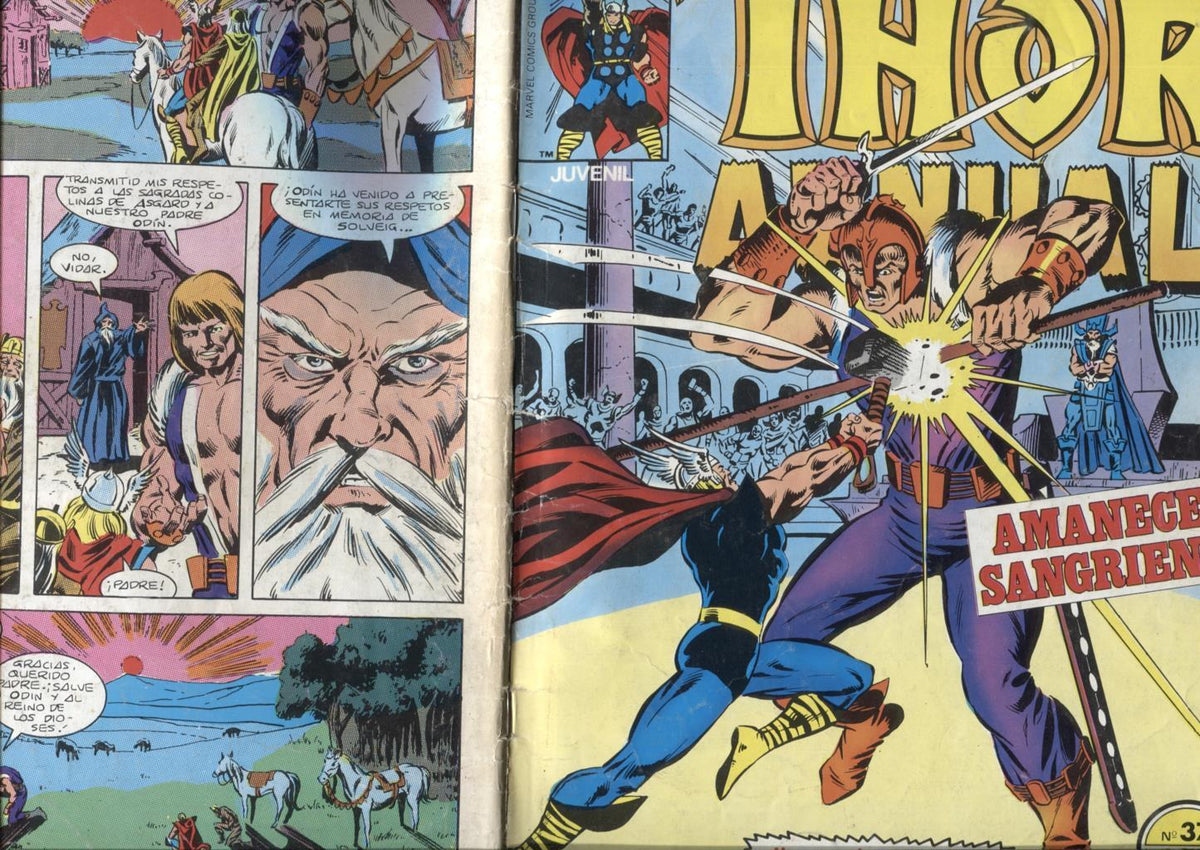 Thor el poderoso volumen 1 numero 37: amanecer sangriento