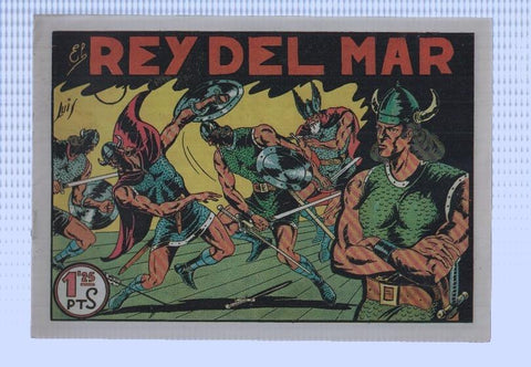 Facsimi: El rey del mar de Luis Bermejo numero 01: El rey del mar