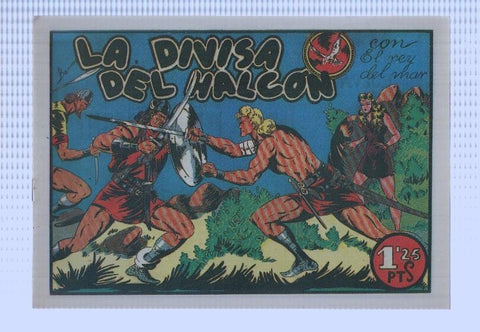 Facsimi: El rey del mar de Luis Bermejo numero 05: La divisa del halcon