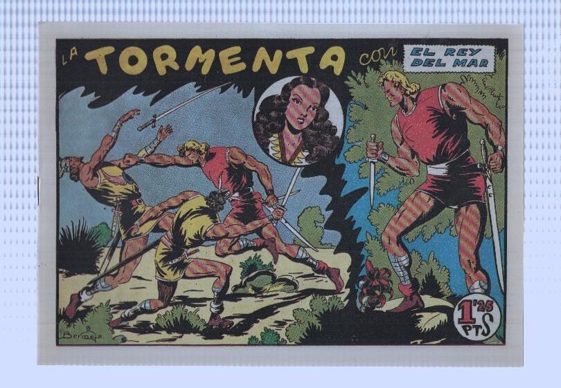 Facsimi: El rey del mar de Luis Bermejo numero 07: La tormenta