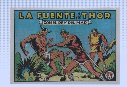 Facsimi: El rey del mar de Luis Bermejo numero 08: La fuente de Thor