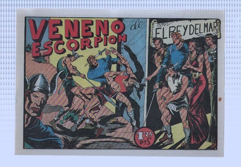Facsimi: El rey del mar de Luis Bermejo numero 09: Veneno de escorpion