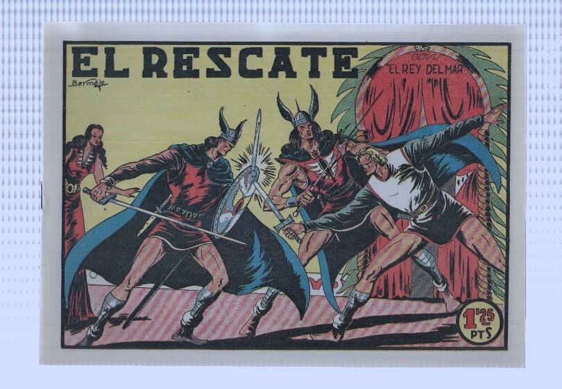 Facsimi: El rey del mar de Luis Bermejo numero 10: El rescate