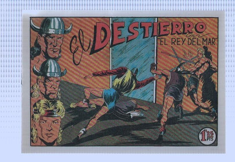 Facsimi: El rey del mar de Luis Bermejo numero 13: El destierro