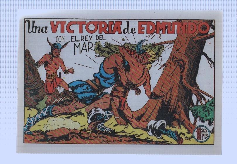 Facsimi: El rey del mar de Luis Bermejo numero 26: Una victoria de Edmundo
