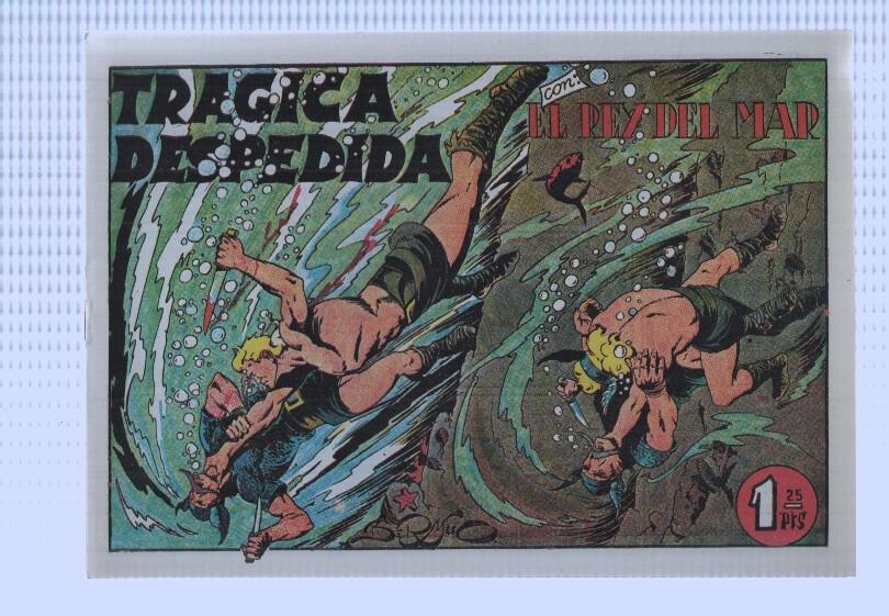 Facsimi: El rey del mar de Luis Bermejo numero 32: Tragica despedida
