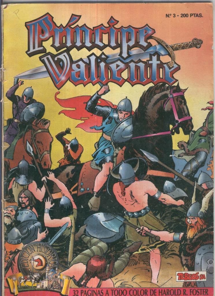 El Principe Valiente de Ediciones B numero 03
