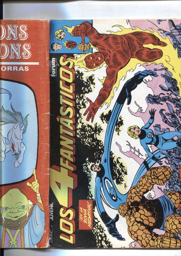 Los 4 Fantasticos volumen 1 numero 034: (numerado 2 en trasera)
