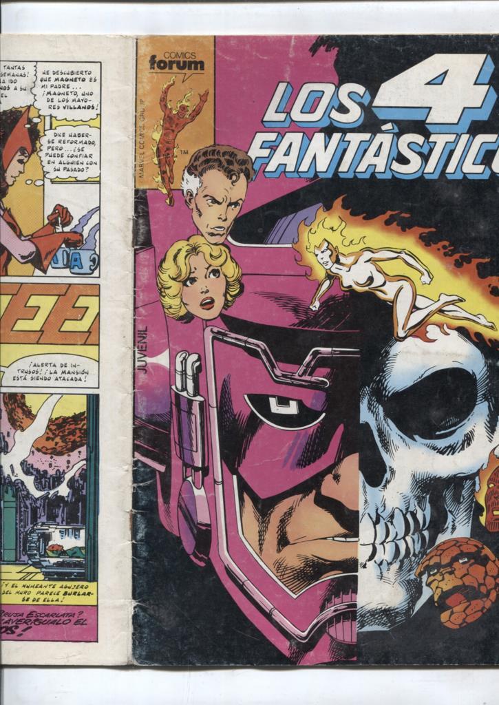 Los 4 Fantasticos volumen 1 numero 037: (numerado 2 en trasera)