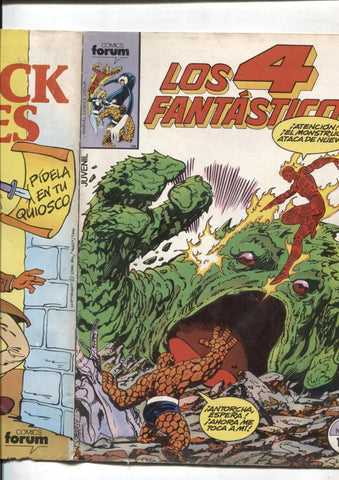 Los 4 Fantasticos volumen 1 numero 042: (numerado 2 en trasera)