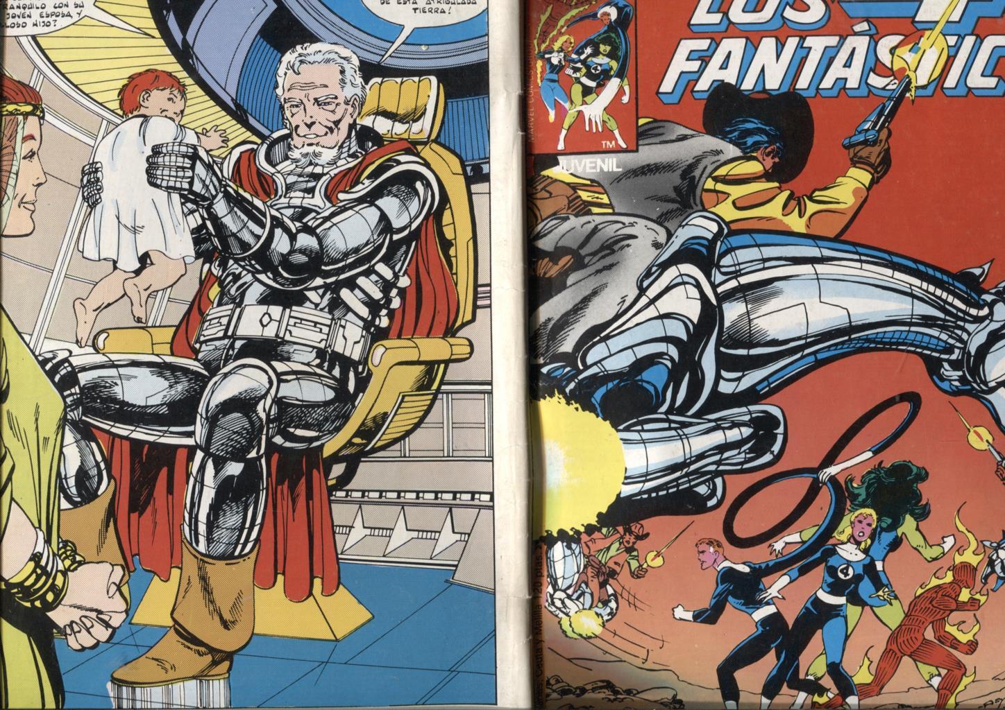 Los 4 Fantasticos volumen 1 numero 047: (numerado 1 en trasera)