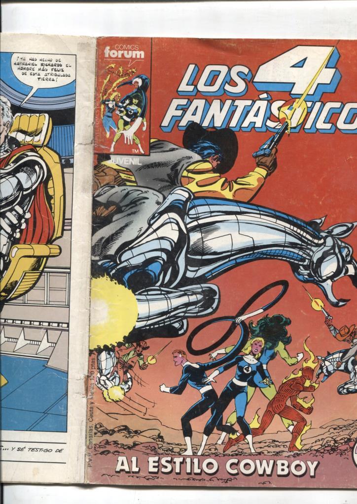Los 4 Fantasticos volumen 1 numero 047: (numerado 2 en trasera)