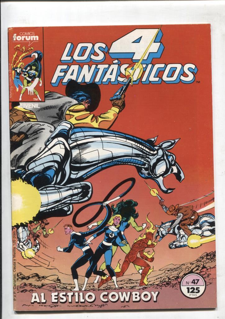 Los 4 Fantasticos volumen 1 numero 047: (numerado 3 en trasera)