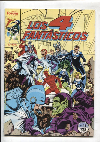 Los 4 Fantasticos volumen 1 numero 048: (numerado 2 en trasera)
