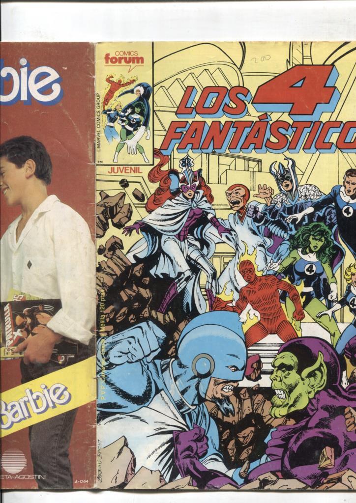 Los 4 Fantasticos volumen 1 numero 048: (numerado 3 en trasera)