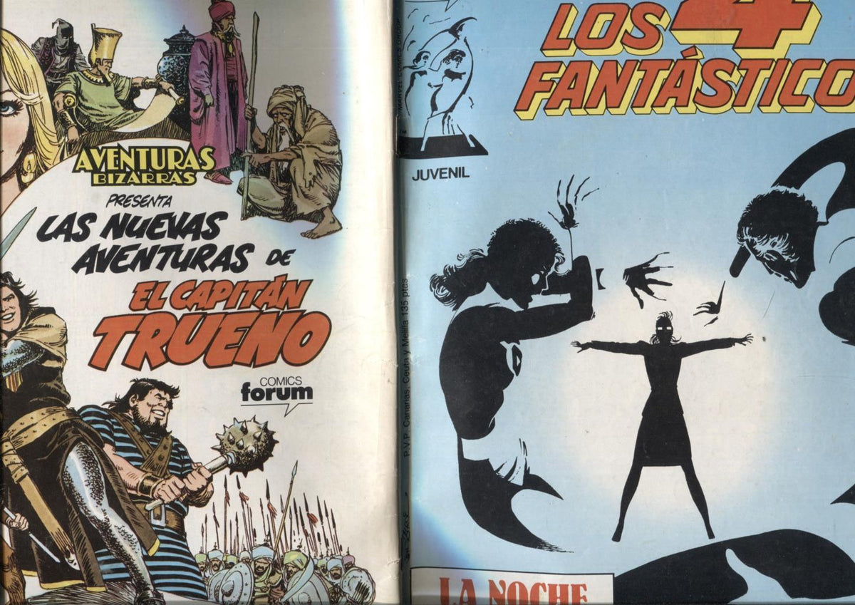 Los 4 Fantasticos volumen 1 numero 052: (numerado 2 en trasera)