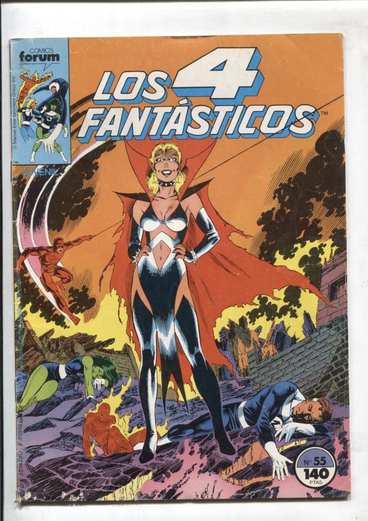 Los 4 Fantasticos volumen 1 numero 055: Diles que todo lo que aman debe morir