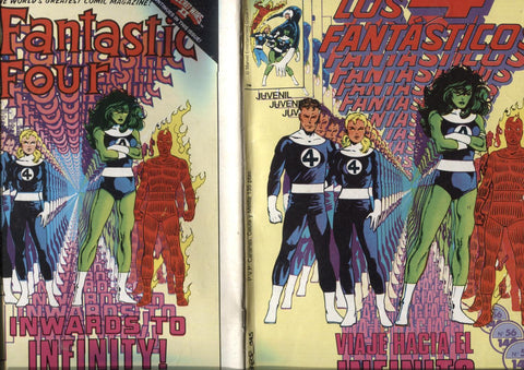 Los 4 Fantasticos volumen 1 numero 056: (numerado 2 en trasera)