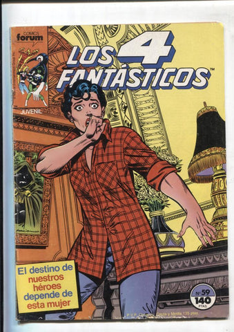 Los 4 Fantasticos volumen 1 numero 059: (numerado 1 en interior cubierta)