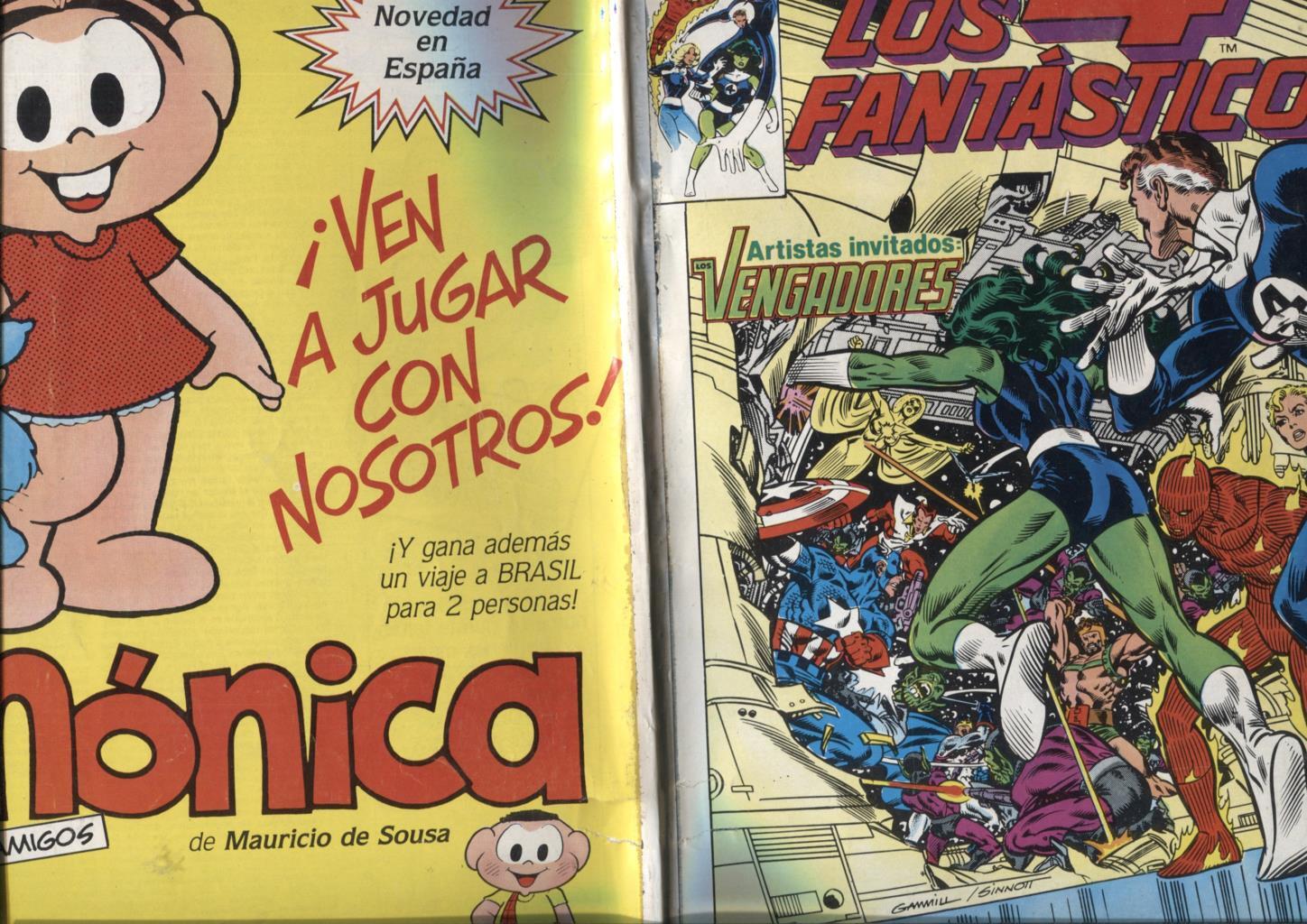 Los 4 Fantasticos volumen 1 numero 061: (numerado 1 en trasera)