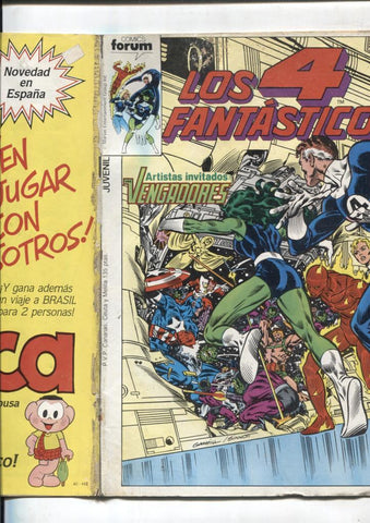 Los 4 Fantasticos volumen 1 numero 061: (numerado 2 en trasera)