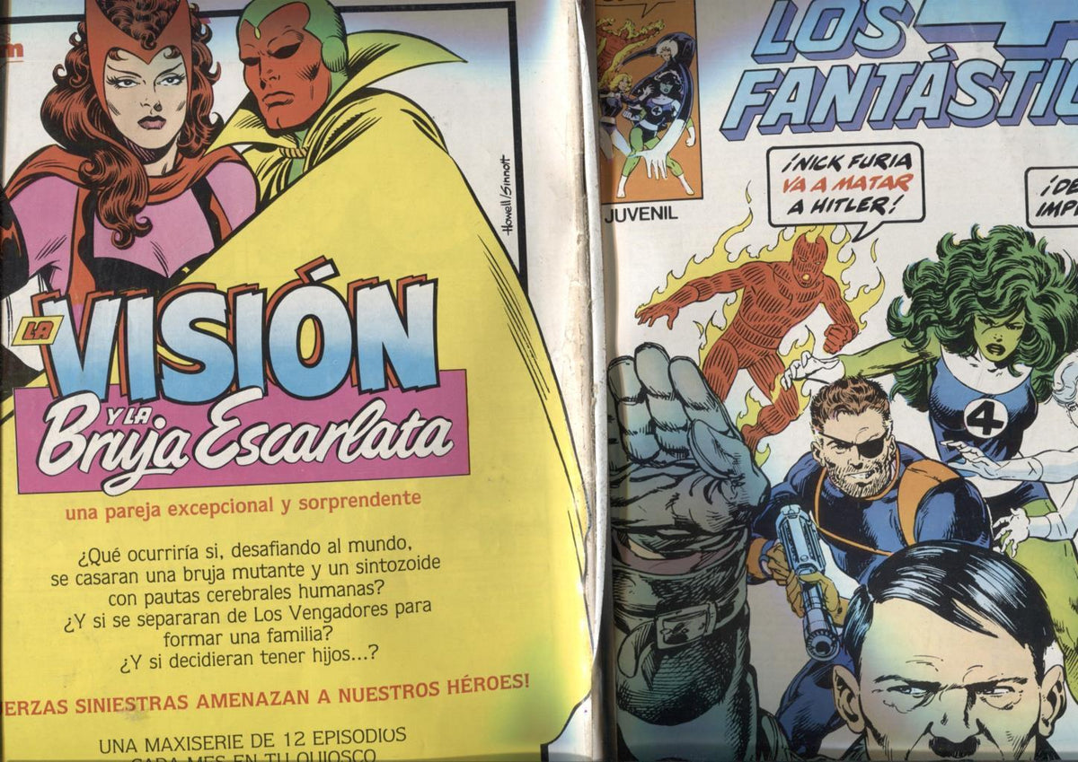 Los 4 Fantasticos volumen 1 numero 064: (numerado 4 en trasera)