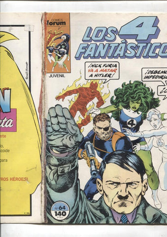 Los 4 Fantasticos volumen 1 numero 064: (numerado 3 en trasera)