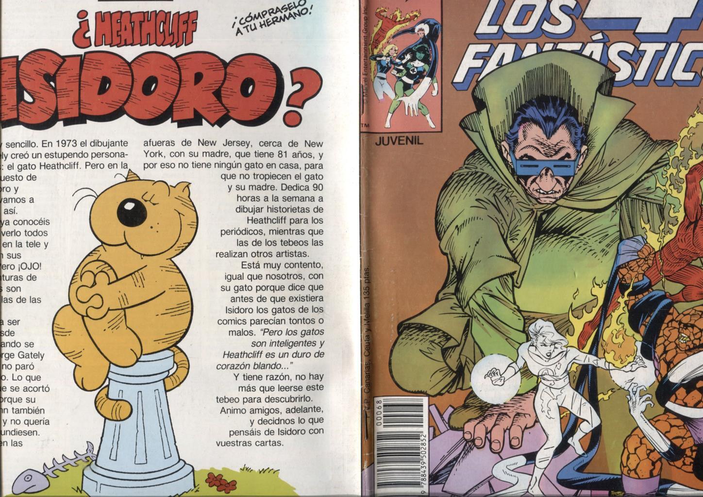 Los 4 Fantasticos volumen 1 numero 068: Vuelta a casa