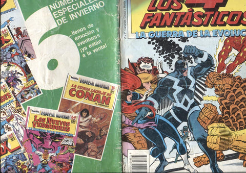 Los 4 Fantasticos volumen 1 numero 073: La guerra de la evolucion