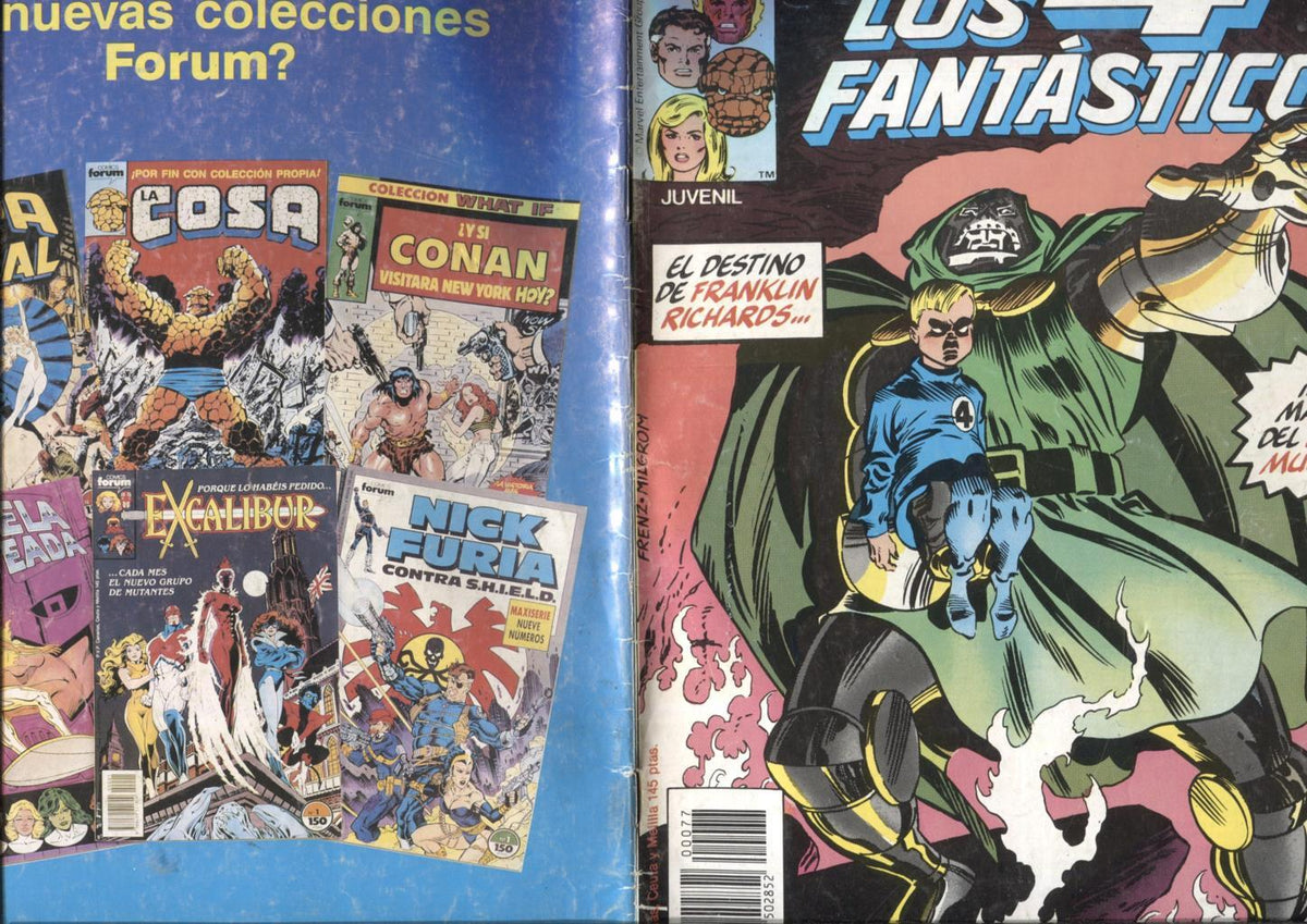 Los 4 Fantasticos volumen 1 numero 077: Doble doblez